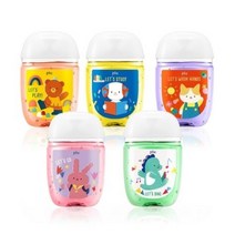 플루 의약외품 클린 겔 손소독제 과일향 30ml x 5종 + 휴대용 홀더 5p 세트, 4세트