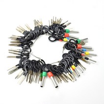 전동압착기 세트 공구 충전식 펜치 자동 유압 자동차 플매트 카펫 러그 터미널 제거 도구 전선 크림프 커넥터 핀 추출기 키트 키 119 개, [01] 119PCS Bag Package