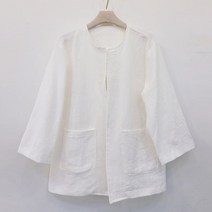 퍼니걸스 1965 베이직 데일리 루즈핏 마 자켓 여성의류