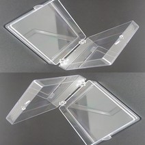 공병 밀폐 용기 휴대용 보관 소분 케이스 납작 수납함 보관용기, 단품