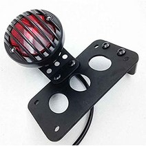 일본직발송 10. RANZEK 브레이크 리어 테일 라이트 사이드 마운트 번호판 브라켓 할리 데이비슨 가와사키