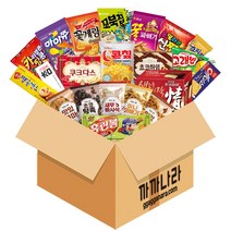 까까나라 과자 간식 럭키박스 인기라면 20p 선물세트, 1box, 럭키박스(21p)