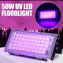 확산판 50W 자외선 파티 높은 전원 LED 투광 방수 DJ 홈 UV 조명, 없음, 1.50