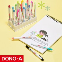 동아 트윈라이너 소프트 형광펜, F05 옐로우