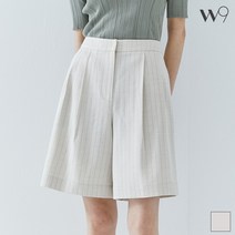 W9 [LINEN] 스트라이프 린넨 반바지_TMTWB25W11-T
