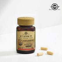 [솔가] 밀크씨슬 130 (60캡슐/60일분), 단품, 단품