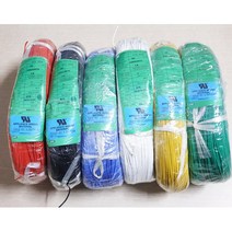UL3239 3KVDC 14AWG 실리콘전선 White (0.08mm소선)-m단위 판매, 1개