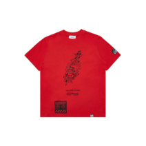 에드하디 에드하디 스컬 데거 반팔티셔츠 RED