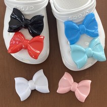 왕 리본 신발 파츠 모음 빅사이즈 실내화 꾸미기 장식 심플 악세사리 호환