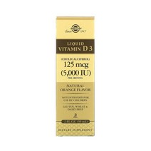 솔가 Solgar 액상 비타민D3 오렌지향 125mcg(5000IU) 59ml