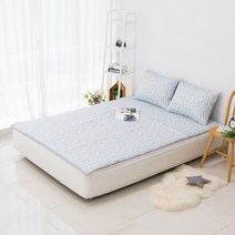 YWL904556킹사이즈방수패드 / 밴딩처리 엔디미온 흘러내림방지 4모퉁이 방수패드 알러지케어 (먼지없는침구)