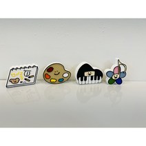 차량용 방향제 석고방향제 예체능방향제 피아노석고방향제 음표방향제퇴사선물 답례품 인테리어, 스케치북, 바이레도블랑쉬