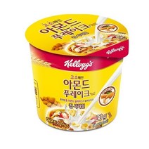 켈로그 아몬드 컵 시리얼 30gX12입, 30g, 12입