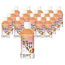 웰그린 스위트카페 복숭아녹차 340ml x 20PET, 단품