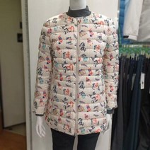 이랜드 [엘르골프]엘르골프 여자 겨울 라운드 긴기장 경량 다운패딩 점퍼 6G82001_동아 강북점