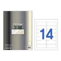 문구사무 YY-668, 폼텍 라벨 용지, LB-3108