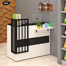 남쪽나무 인포데스크 카운터 테이블, 길이 120cm 폭 45cm 높이 80cm, A01