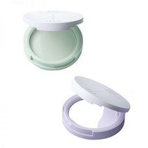 교차 입큰 컬러코렉팅 블러 팩트 2종 7.5g 택2, 2호 아시안그린, 1호 아시안라벤더