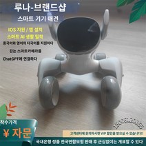 로봇강아지 Loona 지능형 로봇 애완 동물 인간 개 동반자 대화 형 프로그래밍에는 얼굴 인식 감정 전자 개가 있습니다., A.공식 표준 구성  무료 게임 소품