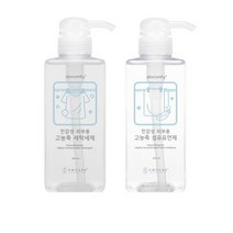 아토컴피 민감성 피부용 고농축 세탁 세제 + 섬유유연제 세트, 1세트