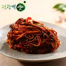 평창애 고들빼기김치 고들빼기 김치 꼬들빼기 국산고들빼기 꼬들빼기김치 생고들빼기, 평창애고들빼기김치1kg