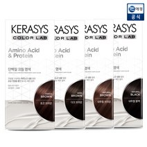 [애경] 케라시스 단백질 크림 염색 염모제 120g, 상세 설명 참조, 상품명:초코브라운