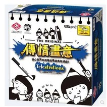 텔레스트레이션 Telestrations 패밀리 보드게임 중국, 티저 표준판 4에서8인용
