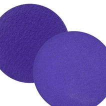 1개배송 보라 금속용 세라믹 원형천사포 100MM 40방 샌딩사포 금속사포, 100방