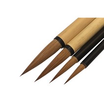 칠성당 황모초필~대필 캘리 서화 도자기 작은서체 서도용 황모붓, 비간(94437)