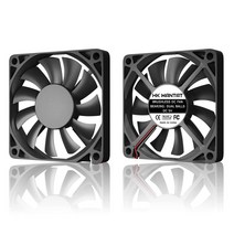 HKWANTAT 듀얼 볼 베어링 브러시리스 DC 쿨링 70mm 팬 5v 7015 70x70x15mm 2핀 2개134872, 70x70x10mm_24V-Ball