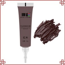 가죽 복원제 자동차내장제 복원 구두수선 수리 페인트 가구 붙여 넣기 목재 나무 문 바닥 스크래치 손톱 눈 솔기 펜 재료, 마호가니 1팩
