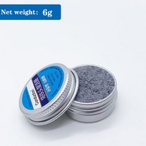 솔더 페이스트 크림 납땜 인두 팁 리프레셔 클린 산화 클렌징상쾌한 헤드 부활 수리 도구 1 개, 6g