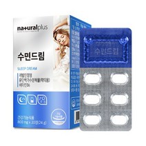 내츄럴플러스 락티움 수면드림 24g, 30정, 10개
