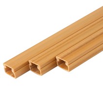 uga123 케이엠 전선몰딩 PVC 사각몰딩 알루미늄몰딩 고강도몰딩 전선정리 몰드(구.남영), NM7.케이엠 몰딩 PVC_우드색 2호(1M당)