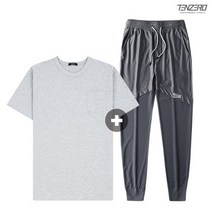 텐제로 하프메쉬 조거팬츠+쿨반팔티세트