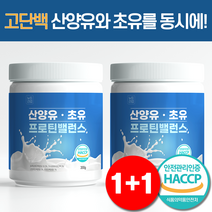 산양유 단백질 분말 초유 단백질 100% 식약처 HACCP 뉴트라업, 1+1 (총2통)