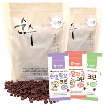 순수 오리고기 사료 2kg(200gX10개) 진짜잘먹는사료 +티슈3종세트(총90매)