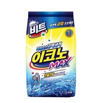비트 이코노맥스 세탁 세제 3kg 찬물전용 가루 세제, 1개