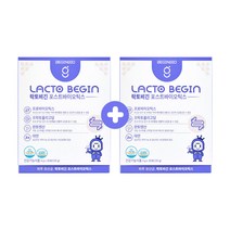 [1+1] 비긴바이오 락토비긴 유산균 4g x 30포 x 2box, 60포(30포x2박스)