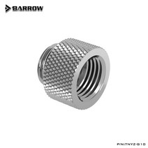 pc부품 배로우 10mm 남성-여성 익스텐더 피팅 워터 쿨러 TNYZ-G10, 02 Silver_01 1pcs