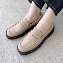 다잇템 여자 알바 데일리 심플 청키슈즈 클래식 단화
