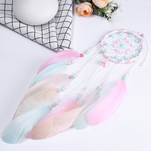 엘로시오 벽장식 인테리어 코튼캔디 드림캐쳐