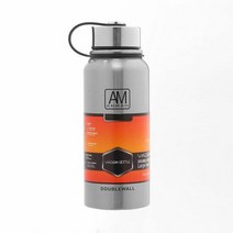 등산보온병 스텐(실버) 800ml 이중진공 보온물병, 단품