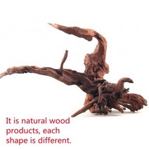 어항수족관 장식 산호사 쉼터 은신처 인공수초 나무 수조 유목 자연 나무 줄기 유목 식물, 15-20cm