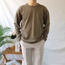 토니어스 오버핏 라운드 긴팔티 13color
