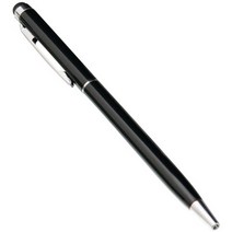 iLive Touchscreen Stylus for iPad iPhone and Other Touch Screen Devices with Built-in Clip and Ball, accessory, Black