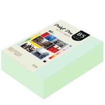 종이문화 프린트 프로 칼라 복사용지 No 14 블루 80g, B5, 680개