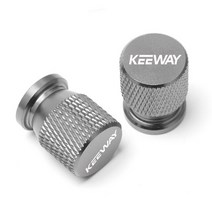 Keeway 허리케인 50 Vieste 300 Zahara Cityblade K-Light Superlight RKR RKV RKF 125 RKS 150 용 휠 타이어 밸브 캡, [02] Titanium
