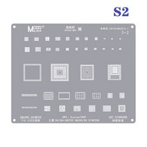 Maant 범용 BGA Reballing 스텐실 삼성 호환 CPU IC A10 S9 Exynos7870 SM5713, 02 S2