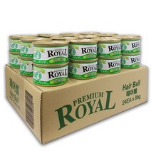 프리미엄 로얄 (1box/24개입) 고양이 캔 간식 통조림, 헤어볼, 24개입